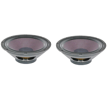 PAIR PACK (x2) Eminence BLACK POWDER 8ohm 75watt Patriot 12"
